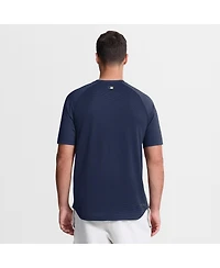 Nike Men's Navy Milwaukee Brewers Authentic Collection Batting Practice Pre-Game Raglan Dri-fit T-Shirt