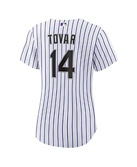 Nike Women's Ezequiel Tovar White Colorado Rockies Home Replica Jersey