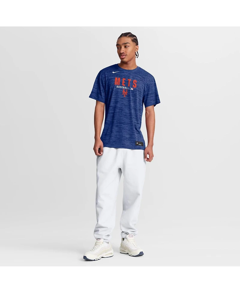 Nike Men's Royal New York Mets Authentic Collection Velocity Dri-fit T-Shirt