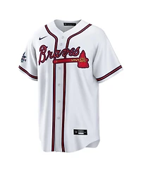 Nike Men's Deion Sanders White Atlanta Braves Home Retired Player Replica Jersey