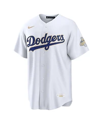 Nike Men's White Los Angeles Dodgers 2026 Gold Collection Stadium Jersey
