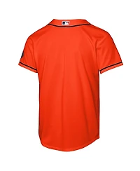 Nike Big Boys and Girls Orange Houston Astros Alternate Stadium Jersey