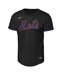 Nike Big Boys and Girls Juan Soto Black New York Mets Alternate Replica Jersey