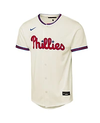 Nike Big Boys and Girls Bryce Harper Cream Philadelphia Phillies Alternate 2 Replica Jersey