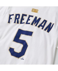 Nike Men's Freddie Freeman White Los Angeles Dodgers 2026 Gold Collection Name & Number T-Shirt