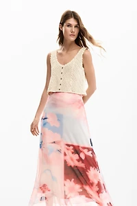 Desigual Women's Combined crochet dress