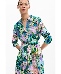 Desigual Women's Shirt Dress Garden