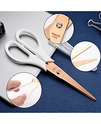 Gnuadz Milusong 9-in-1 Portable Tools Set Utility Craft Ruler Tape Measure Sewing Tweezers Diy Kit Household Office