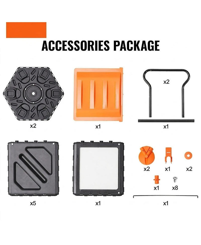 Sugift 18.5-Gal Rotating Compost Tumbler Bin with Sliding Door and Steel Frame