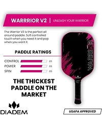 Diadem Warrior v2 Pickleball Paddle