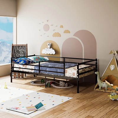 Streamdale Furniture Classic Metal Platform Bed Frame