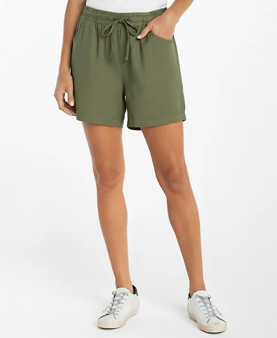Liverpool Los Angeles Mid-Rise Pull-On Shorts