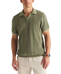 Nautica Men's Short-Sleeve Polo Sweater
