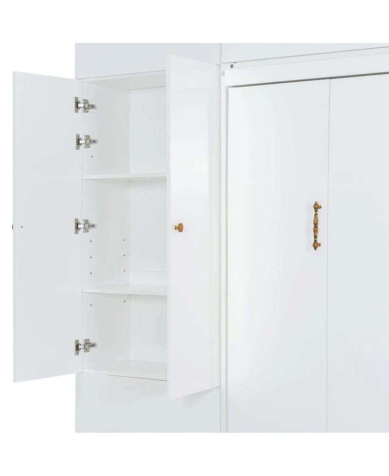 Streamdale Furniture Murphy Bed w/Sofa and Shelves