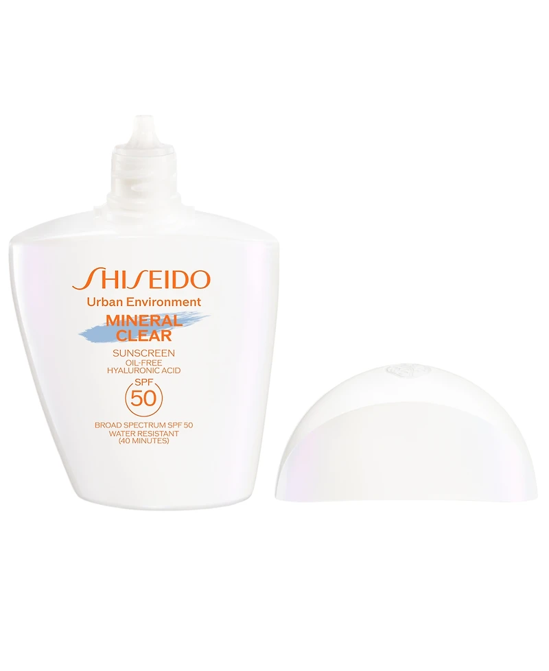 Shiseido Urban Environment Mineral Clear Sunscreen Spf 50, 1.6 oz.