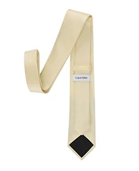 Calvin Klein Men's Hart Unsolid Solid Textured Weave Classic Tie