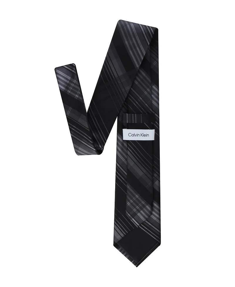 Calvin Klein Men's Abate Plaid Classic Tie