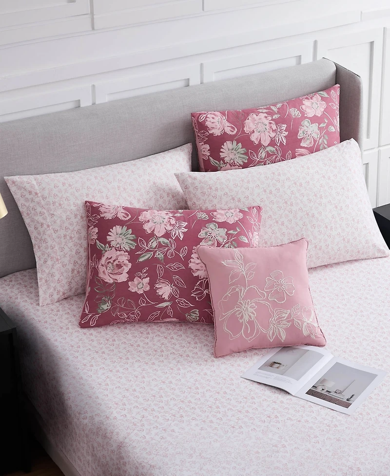 Nine West Shilo Floral Bed in a Bag 8-Pc. Comforter Set