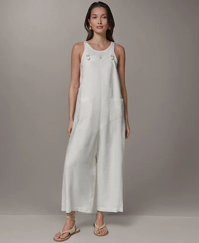 Donna Karan Weekend Women's Oversized Crop Jumpsuit