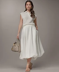 Donna Karan Weekend Women's Pull-On Bubble Skirt