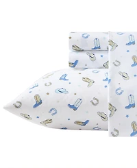 Wrangler Rodeo Star Microfiber 4-Pc. Sheet Set, Full