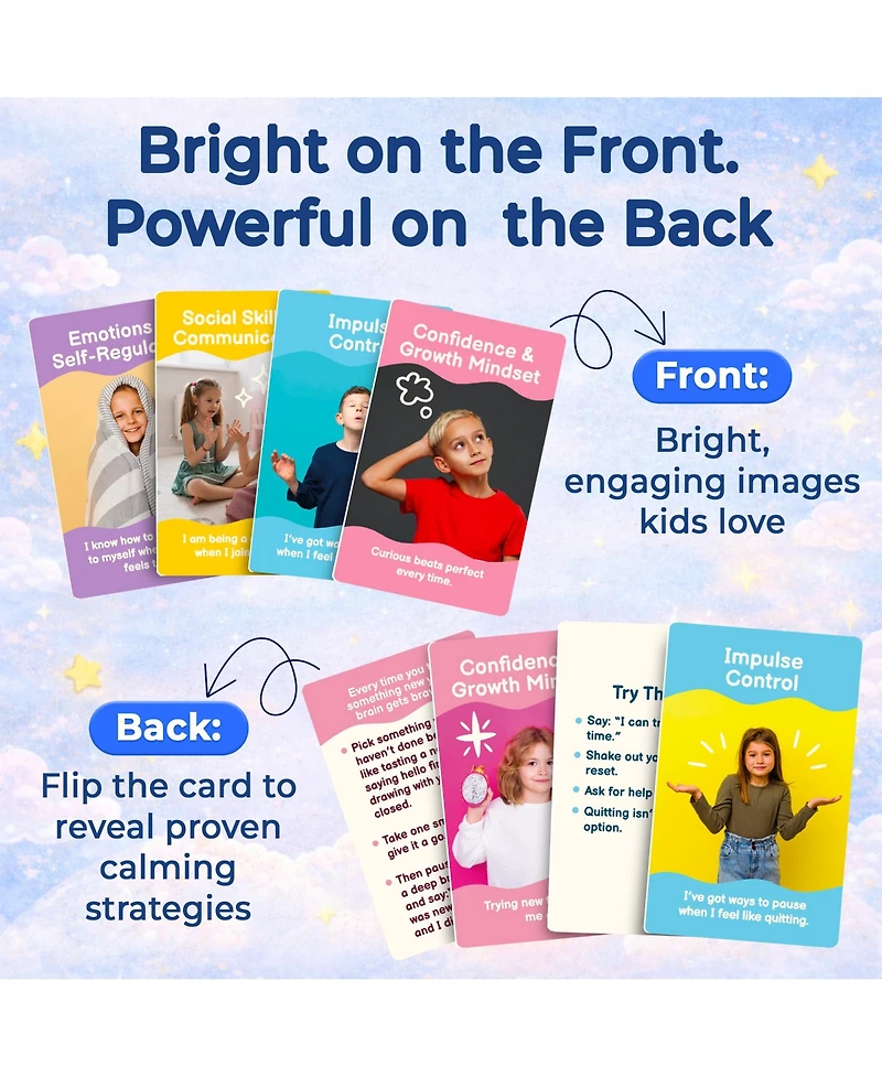 Quokka Autism Learning Cards for Kids – Emotional Regulation, Communication Tools, Focus Activities and Social Skills Card Game for Home or Classroom