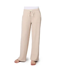 Free Country Women's Ripple Knit Long Wide Leg Pant