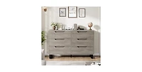 gaomon 6 Dresser for Bedroom, 47.2 in Wide Dresser