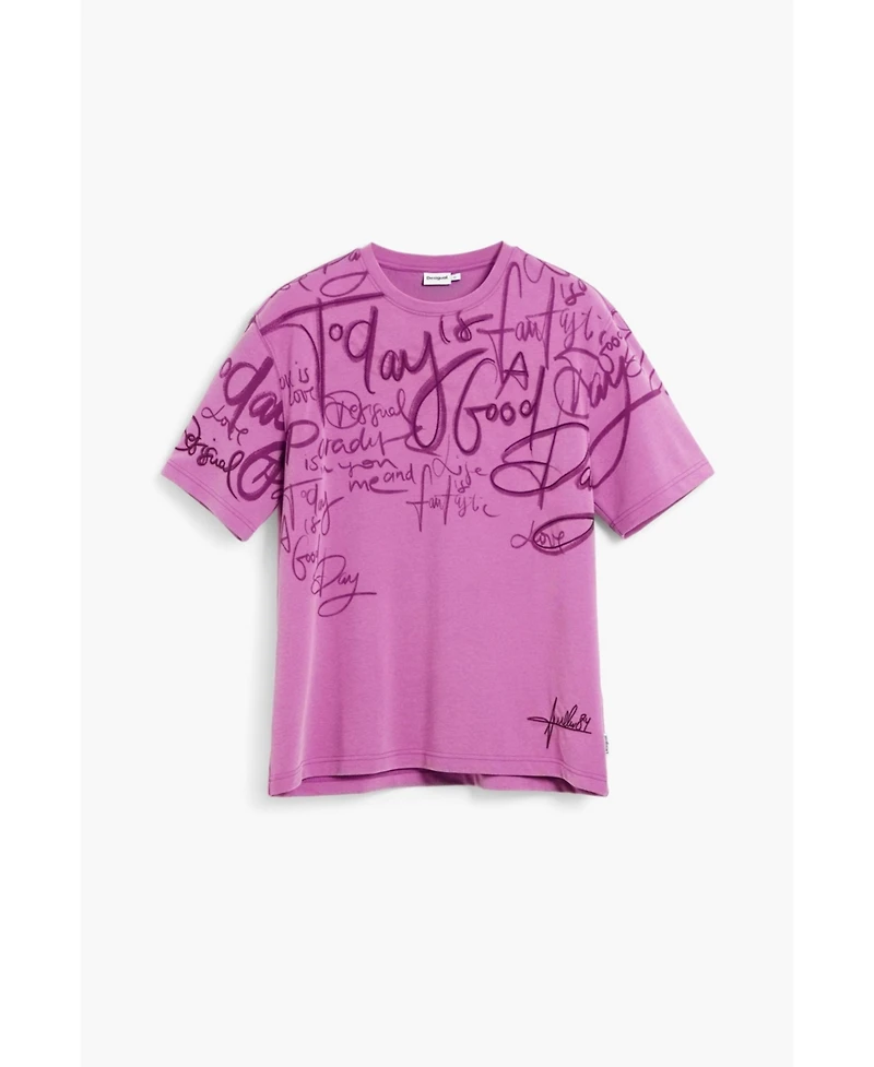 Desigual Men's Short-sleeved t-shirt lettering