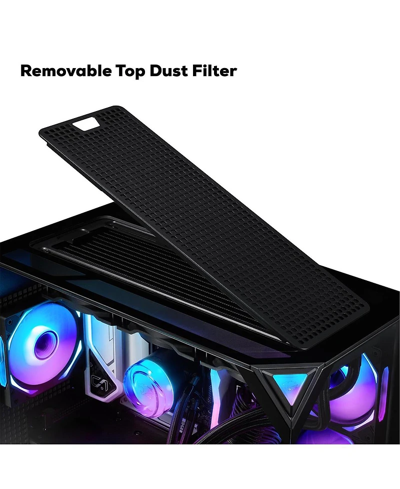 iBUYPOWER Element Pro EPBA7R97XT02 Liquid Cooled Gaming Desktop Computer, Amd Ryzen 7 9800X3D 4.7GHz, 32GB Ram, 2TB Ssd, Amd Radeon Rx 9070 XT 16GB,