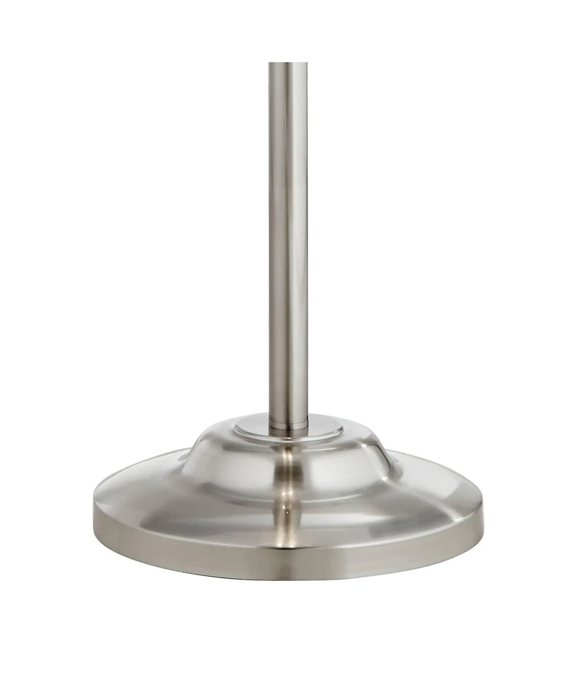 Possini Euro Design Roxie Modern Floor Lamp with Riser 65 1/2" Tall