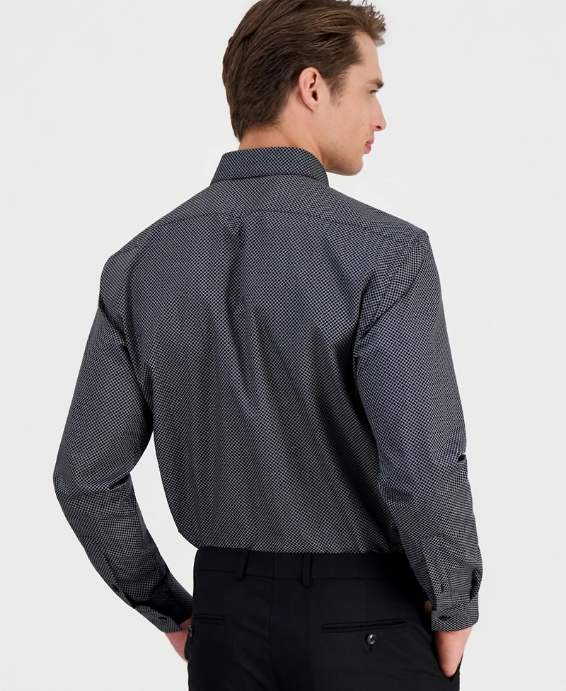 Hugo by Boss Men's Modern-Fit Patterned Dress Shirt