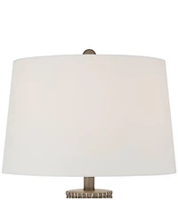 360 Lighting Lara 28" Tall Gourd Farmhouse Rustic Country Cottage Table Lamp Single Living Room Bedroom