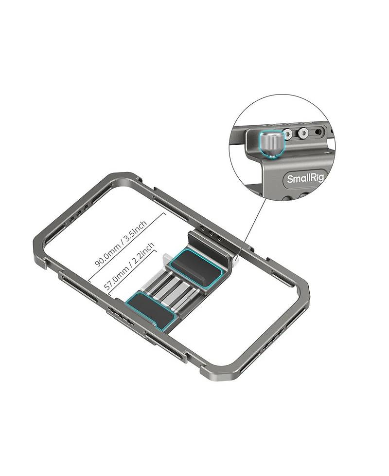 SmallRig 3384D All-in-One Video Kit for Smartphone Creators with Audio and Lighting System