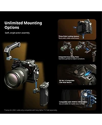 SmallRig HawkLock Full Camera Cage Kit for Sony Alpha 7 V /7R V/7 Iv