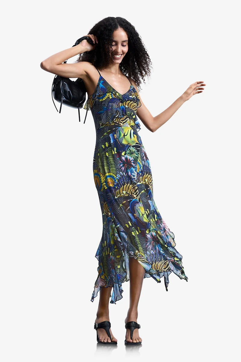 Desigual Women's Dress Designed By mr. christian lacroix
