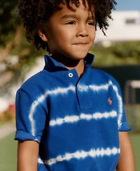 Polo Ralph Lauren Boys 2-7 Tie-Dye Cotton Mesh Shirt