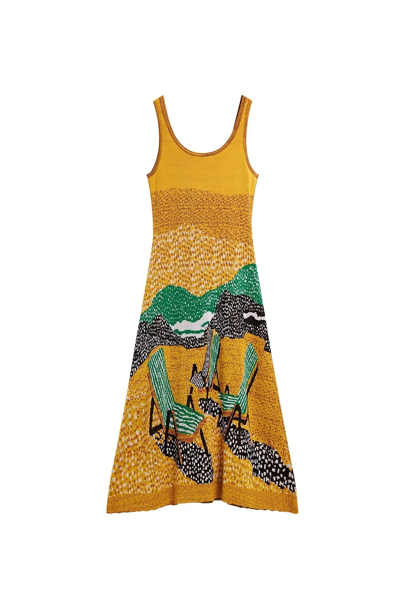 Desigual Women's Jacquard Strap Dress