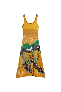 Desigual Women's Jacquard Strap Dress