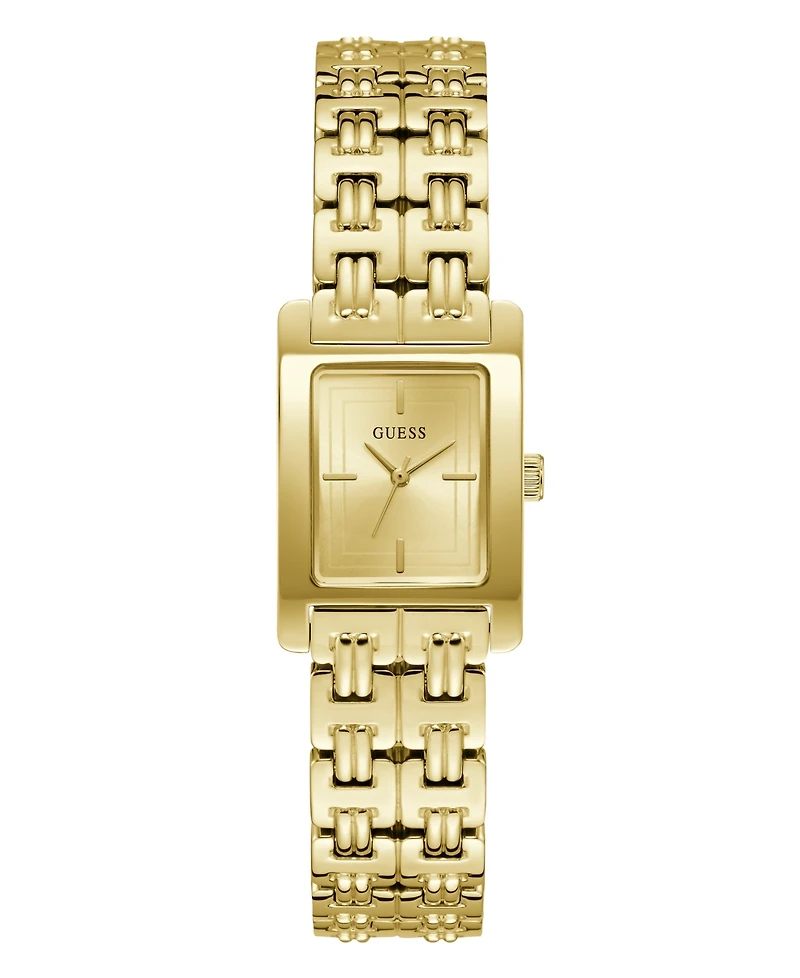 Guess Women's Gold-Tone Stainless Steel Analog Watch, 23mm