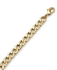 And Now This 18k Gold Plated Curb Link Bracelet