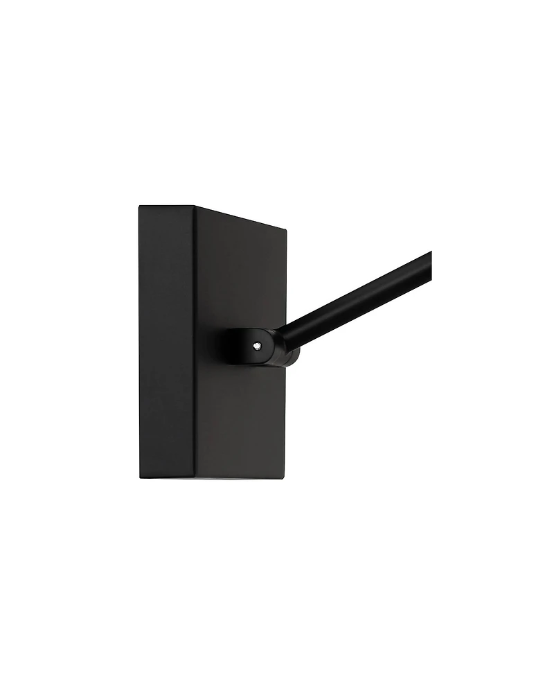 Possini Euro Design Henry 24" High Modern Picture Wall Lamp Light Fixture Mount Living Room Indoor Hallway Led Hardwired Black