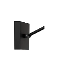 Possini Euro Design Henry 24" High Modern Picture Wall Lamp Light Fixture Mount Living Room Indoor Hallway Led Hardwired Black