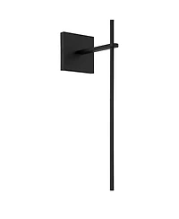 Possini Euro Design Possini Euro Ayla 32" High Black and White Linen Wall Sconce