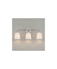 Possini Euro Design Possini Euro Bouchard 24"W Brushed Nickel 3-Light Bath Vanity Light