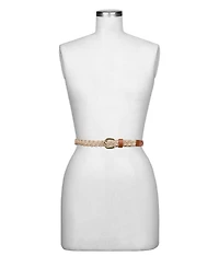 Patricia Nash Istres Rope and Leather Braided Belt