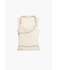 Desigual Women's Layered Trimmed T-Shirt