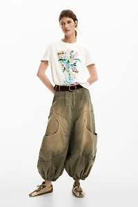 Desigual Women's Printed T-Shirt Vase