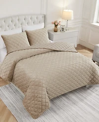 Bcbg Maeve Embossed Plush 3-Pc. Quilt Set