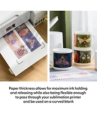Cricut Sublimation Printer Paper - 8.5 in x 11 in, 100 Count
